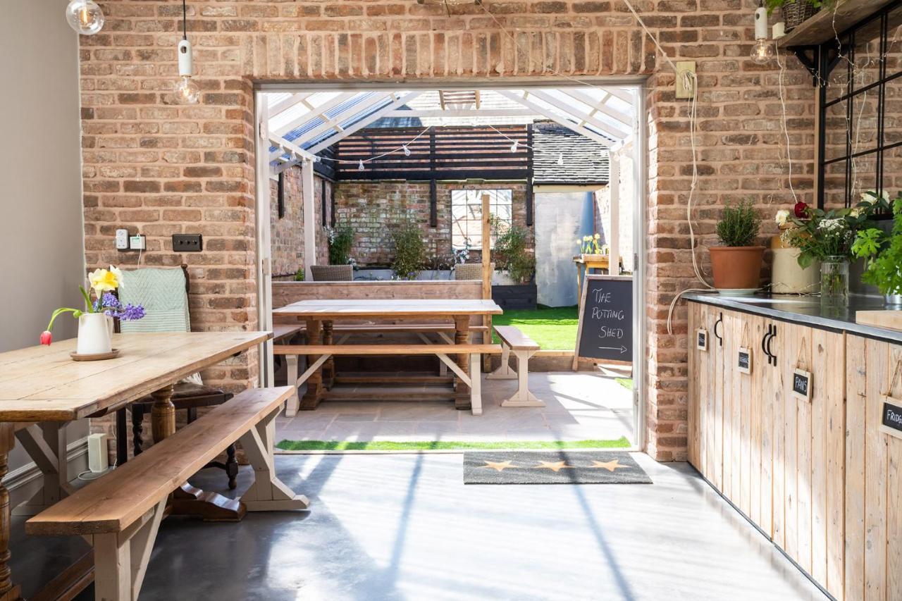 The Walled Garden At Cheshire Boutique Bathhouse Nantwich Dış mekan fotoğraf