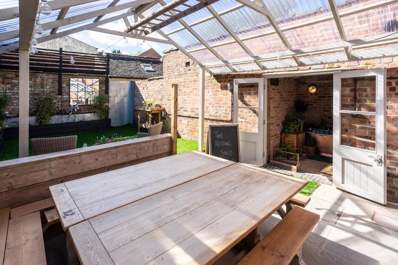 The Walled Garden At Cheshire Boutique Bathhouse Nantwich Dış mekan fotoğraf